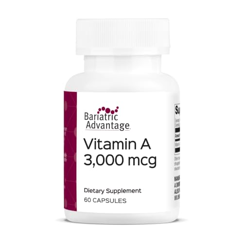 Bariatric Advantage Vitamin A 3,000 mcg, 60 Count