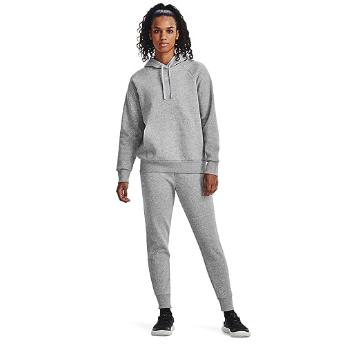 Under Armour Women's Rival Fleece Joggers, 012 Gray, LG by Under Armour - Used condition - Image 2
