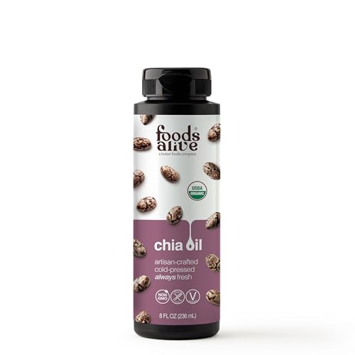 Foods Alive | Organic Chia Oil | 8 oz
