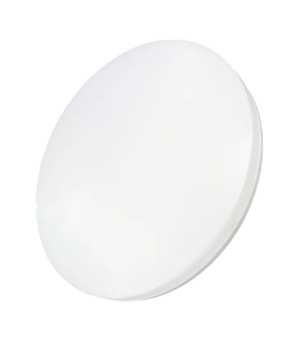 Lampa sufitowa LED 28 W | Plafon LED Sufitowy | stopień ochrony IP40 | CCT lampa ścienna regulowane kolory 3000-6500 K | okrągła, Ø 40 cm | 5800 lm, biała