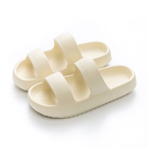 Slippers Women Summer Slippers Thick-soled Shoes for Women Home slippers Soft Sandals Woman Summer Non-slip Mute Couple Slides