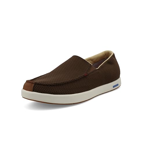 Twisted X Men's Slip-On Ultralite X, Moc Toe with CellStretch and Ultralite X