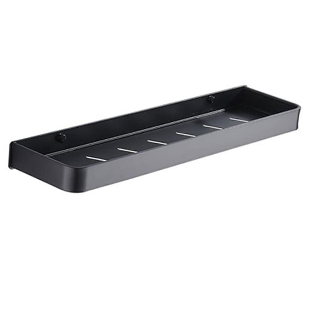 Étagères flottantes noires de 30cm pour organiser vos épices de cuisine