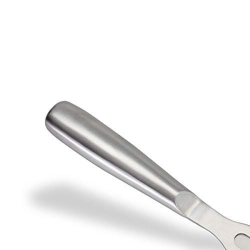 GuDoQi Carving Fork Stainless Steel Meat Fork 10 Inch Barbecue Fork Anti-Slip Long Handle Cooking Tool Utensil Set for Pork Turkey Chicken Beef