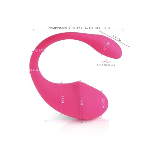 Go Vibe Eva Connect Vibrador Controle por Aplicativo 10 Intensidades Recarregável Lacrado e Original