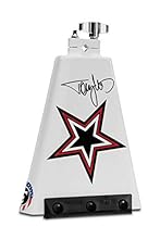 8", based on the LP008-N Rock Rider Cowbell Jenigor edge protection, clamping by means of v-clamp (Vice Mount, patented) For Rods from 9,5mm-12,5mm, Including Vice Mount Memory Lock with printed Tommy Lee signature, artwork: STAR tattoo of Tommy Lee'...