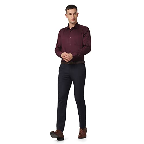 Image of blackberrys Printed Cotton Slim Fit Mens Shirt