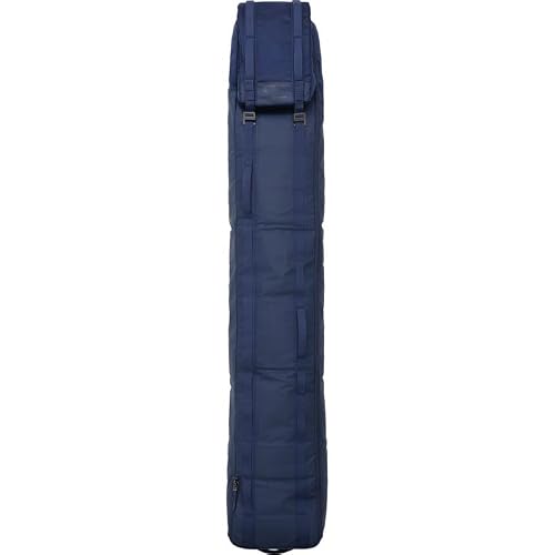 Db Journey Snow Roller Bag - Ski Bag with Wheels, Adjustable Length Ski Travel Bag, Fits 2 Pairs of Skis, Padded, Compressible, Roller Bag Attachment, 70L - Blue Hour