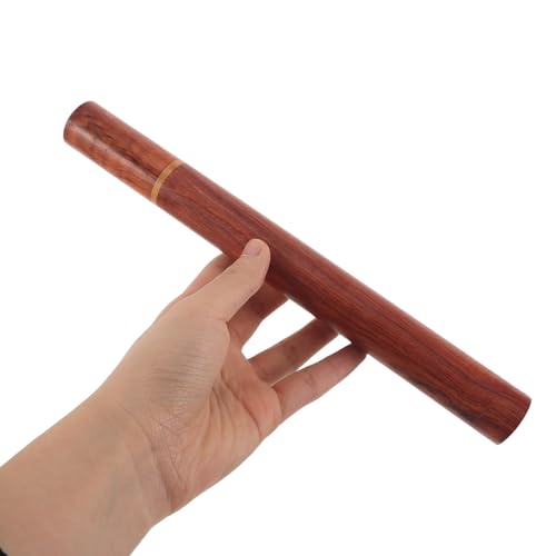 Organizador de madera para incienso PERSELOSO de diseño artesanal vintage tallado, 2 piezas 5