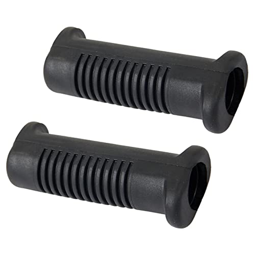 2 empuñaduras universales antideslizantes para silla de ruedas, repuesto desgastado, dañado, 1 par de empuñaduras para silla de ruedas