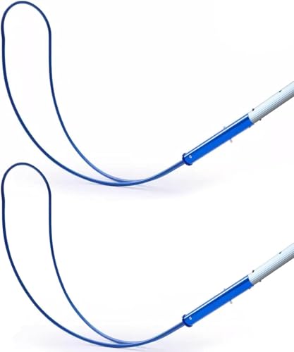 Perche de sauvetage piscine extensible contre le risque de noyade avec corde
