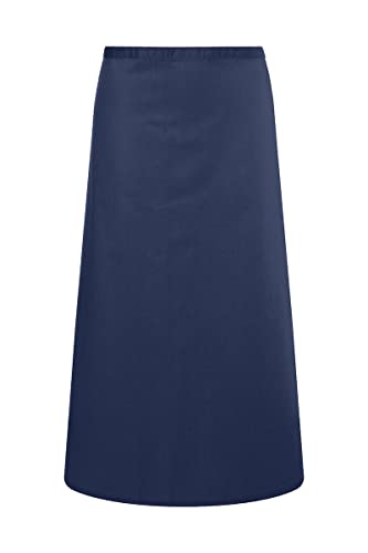 Karlowsky BBSS 1 PURE Bistroschürze BASIC, 65% Polyester/35% Baumwolle, Marine, Einheitsgröße