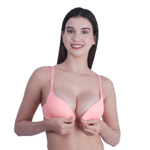 Image of Brachy Women's Front Open Padded Bra BCA FOPPBBO1