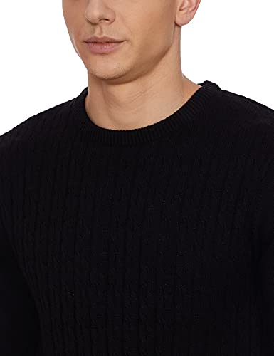 Image of Amazon Brand - Symbol Men's Casual Acrylic Crew Neck Sweater (Available in Plus Sizes)