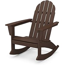 POLYWOOD Vineyard Rocking Chair, Mahogany