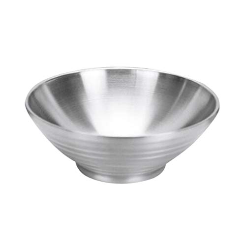 Tigela de metal para sopa/macarrão da Homozy para salada/cereal / - 20 cm