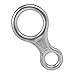 Watreketal Cuerda de trabajo enfocada en múltiples usos 35KN Figura 8 para escalada y descendiente para montañismo Imagen de Watreketal Cuerda de trabajo enfocada en múltiples usos 35KN Figura 8 para escalada y descendiente para montañismo