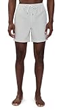 Rails Men's La Brea Swim Shorts, Sage White Seersucker, XXL
