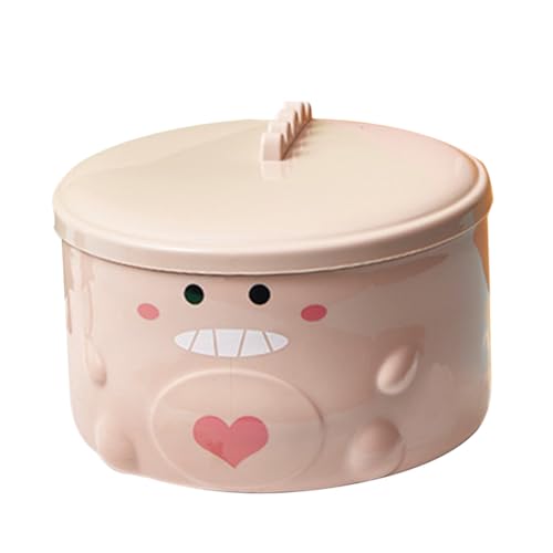 FONDOTIN 1Pieza Inoxidable Adorable para Fideos Instantáneos y Arroz Resistente y Duradero para Cocina y Almacenamiento