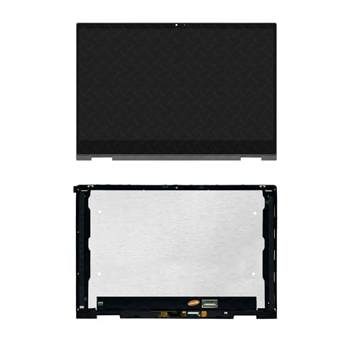Image of Replacement for HP Envy x360 2-in-1 15-fh0xxx 15-fh 15-fh0000 15-fh0013dx 15-fh0023dx 15-fh0097nr FHD 1080P IPS LCD Display Touch Screen Digitizer Assembly Bezel with Board (Non-OLED Type)