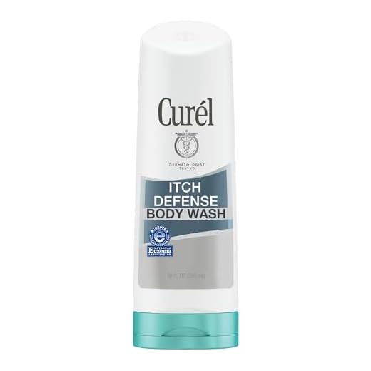 Curel Itch Defense Calming Daily Cleanser, Body Wash, Soap-free Formula, for Dry, Itchy Skin, with Hydrating Jojoba and Olive Oil, 10 Oz
