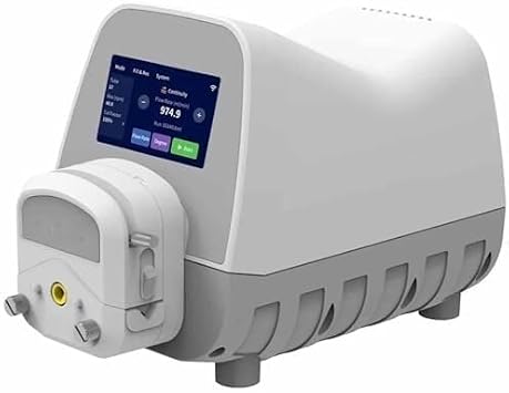 Peristaltic Dosing Pump with LCD Display and Stepper Motor, Intelligent Variable Speed Control for Precise Liquid Transfer in Labs and Filling Applications