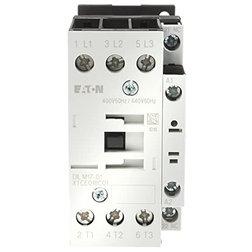 Contacteur de puissance DILM17-01 Eaton Moeller relais de commutation 400 V AC triphasé