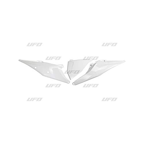 Plaques latérales UFO KTM blanc haute résistance thermique SXF