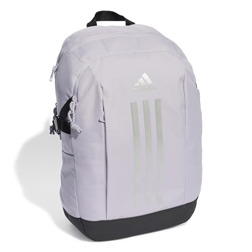 adidas Unisex Power Backpack, Silver Dawn/Black/Silver Metallic, One size