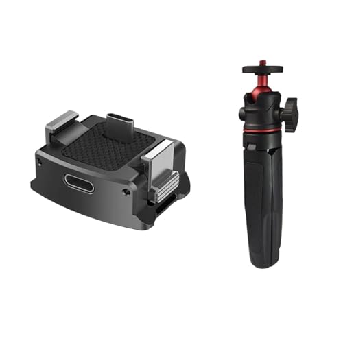 �݊���������܂�DJI Osmo Pocket 3�Ή� - �N�C�b�N�����[�X�g���A�_�v�^�[�A1/4�l�W�}�E���g(Adapter Set A)