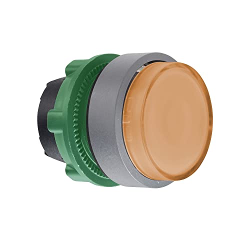 Bouton poussoir lumineux saillant orange pour simplifier vos commandes - 2