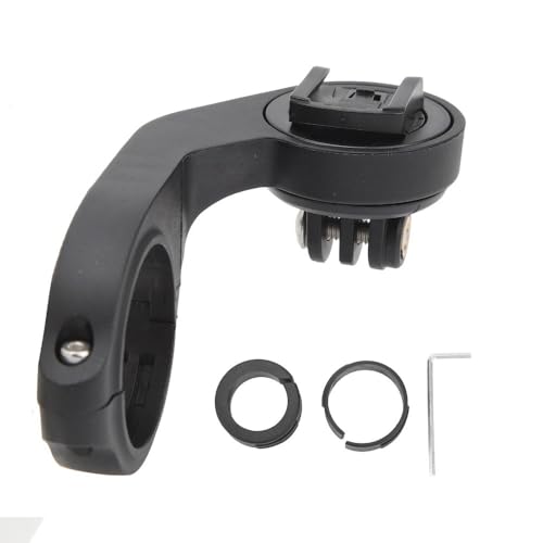 MOPFOL Bike Computer Out Front Mount for 25.4-35mm Handlebars &ndash; Universal Cycling Computer Bracket with Hex Wrench & Reducing Sleeves(for CATEYE)