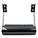 Steelcraft 200010 Universal Side Drop Step 4 in. Wide Round Tube Black Powdercoat Universal Side Drop Step