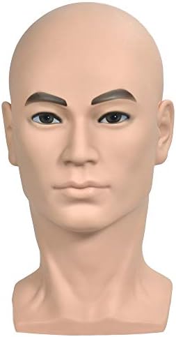 Tête De Mannequin Homme En Mousse Blanche – Parfait Pour Exposer Chapeaux, Casquettes Ou Perruques