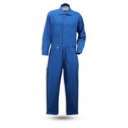 Deluxe 9 oz. Ultrasoft by Westex Coverall CO25 - Royal Blue / 50 Tall