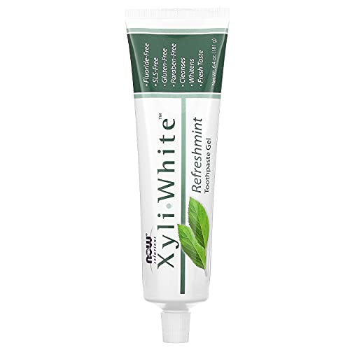NOW Foods XyliWhite, Refreshmint Toothpaste Gel - 181g
