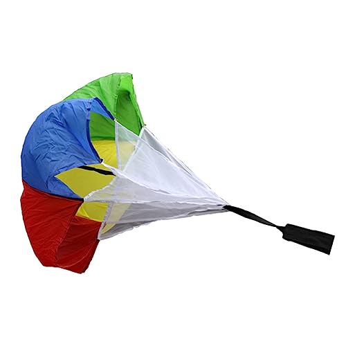 KESYOO Colorful Resistance Parachute Strength Training Equipment for Speed and Endurance for Outdoor Sports and Fitness Activities Mesh
