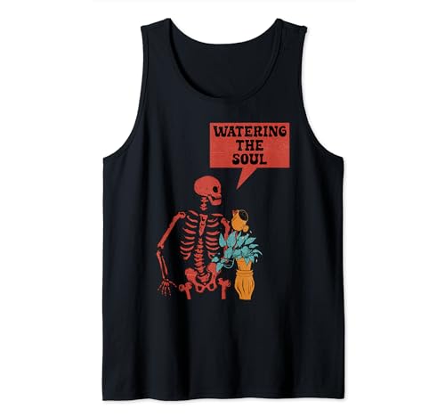 Arroser l'âme : arrosage des fleurs squelettes Débardeur