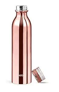 Milton Glitz 1000 Vacuum Insulated Thermosteel Bottle, 1 Litre, 1 Piece, Rose Gold