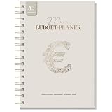 12 Monate Budget Planner Deutsch - Undatierter Haushaltsbuch 2026 mit 60 Wochen Einnahmen-Ausgaben Tracker, Achtsamkeit, Reflexion - Finanzplaner - Budgetplaner zur Kontrolle Geldes - Ausgabenbuch