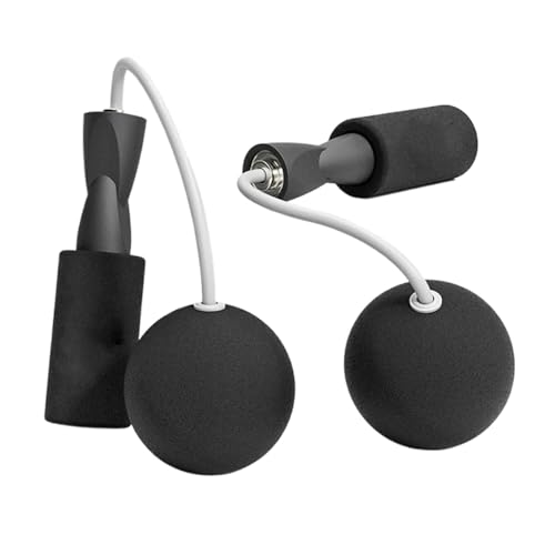 Manija De Cuerda De Salto Con Bola Inalámbrica - Cuerda De Salto - Cable De Omisión De Velocidad Pesada | Ejercicio De Salto De Salto, Cuerda De Acondicionamiento Físico Sin Cordón Con Bolas Pesadas P