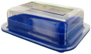 Handy Housewares Large Double-Wide Two-Stick Butter Serving Storage Dish with Lid - Random Color (3)