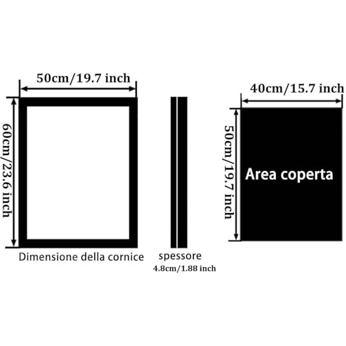 Solution de dissimulation de boîte électrique avec cadre d'art - 5