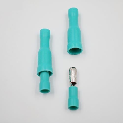 Connecteur électrique isolé mâle femelle vert 22~16 AWG pour câblage audio