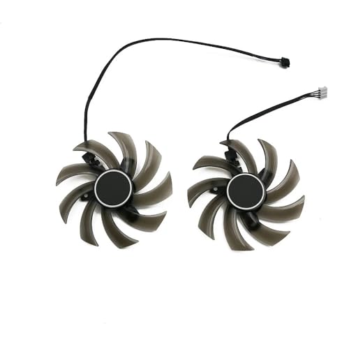 85mm GA91S2U FDC10H12S9-C RTX2070 GPU Cooling Fan for Gainward for Geforce RTX 2060 2060S 2070 Super Ghost Graphics Card Cooler Laptop Parts(2-Fan)