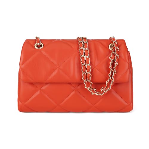 Image of Gladdon Quilted Crossbody Purses for Women Small Ladies Shoulder Bags with Chain Trendy Clutch Purse Cute Designer Bag