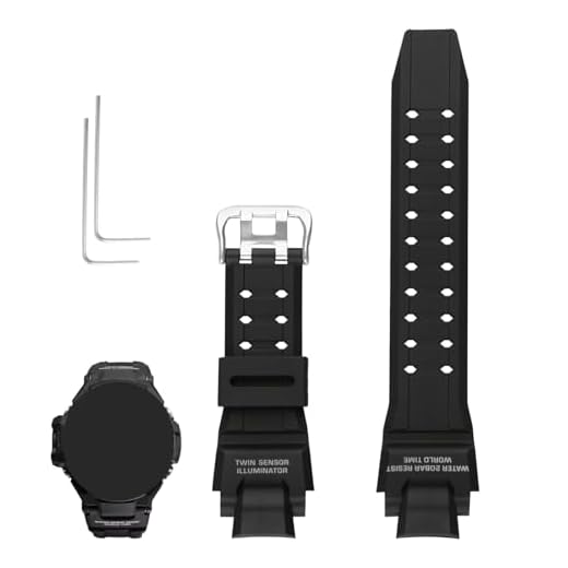 XIW Pulseira de relógio de resina para substituição feminina Casio 10493622 GA-1000 GA-1100 GW-A1000 GW-A1100 GW-4000 G-1400 GWA-1000 para mulheres, pulseira de pulso masculina, preta