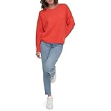 dkny jersey Lujo casual: este suéter es lo suficientemente casual como para llevarlo en casa; los detalles de lujo expresan un estilo sin esfuerzo que puedes hacer alarde en cualquier lugar