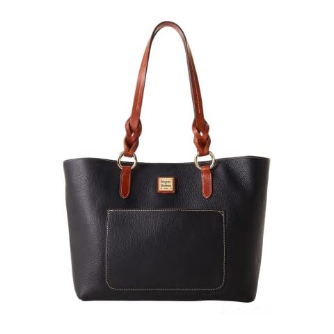 Dooney and Bourke Pebble Grain Tammy Tote Large, Black, L Cover