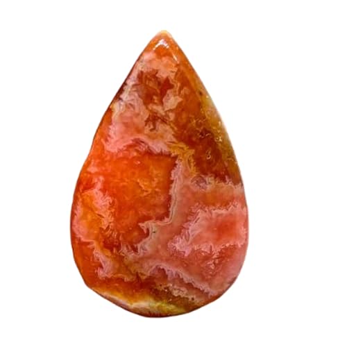 Rhodochrosite naturelle 41 mm pierre cabochon en vrac pour bague et pendentif